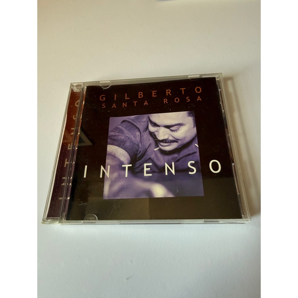 Gilberto Santa Rosa Intenso CD 2001 Sony Discos Salsa Latin Music TRK-84469